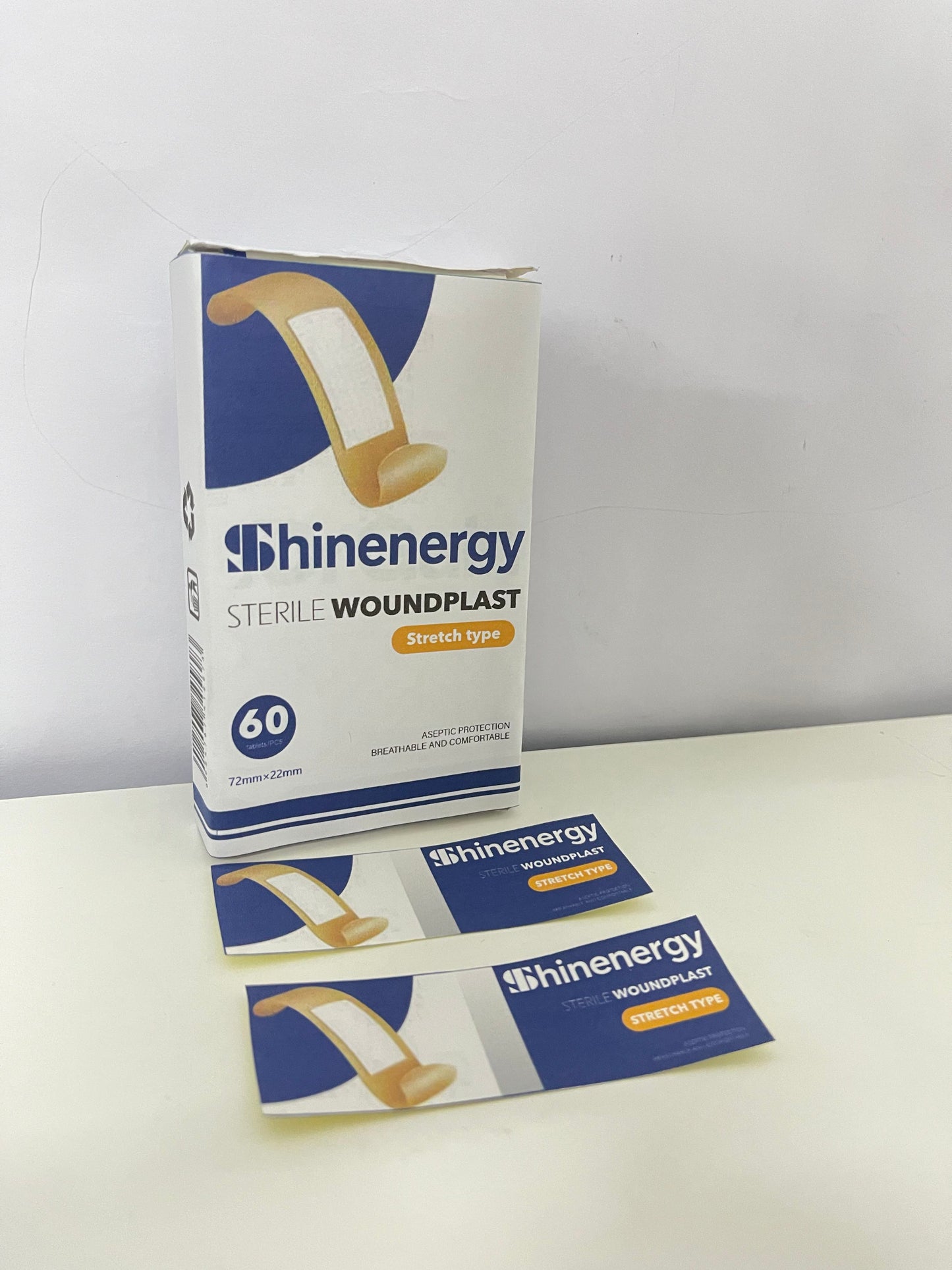 Shinenergy Stretch Sterile Adhesive Bandages: Reliable Protection for Daily Wounds
