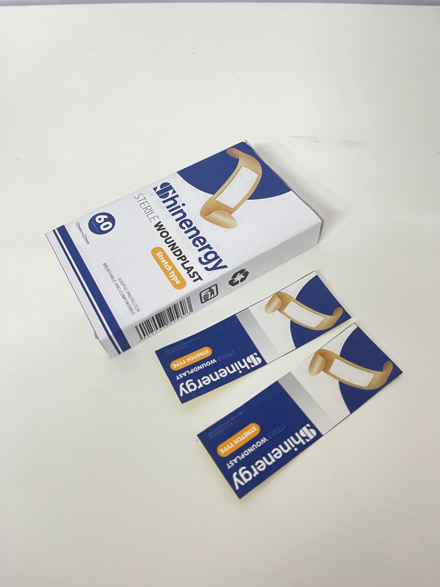 Shinenergy Stretch Sterile Adhesive Bandages: Reliable Protection for Daily Wounds