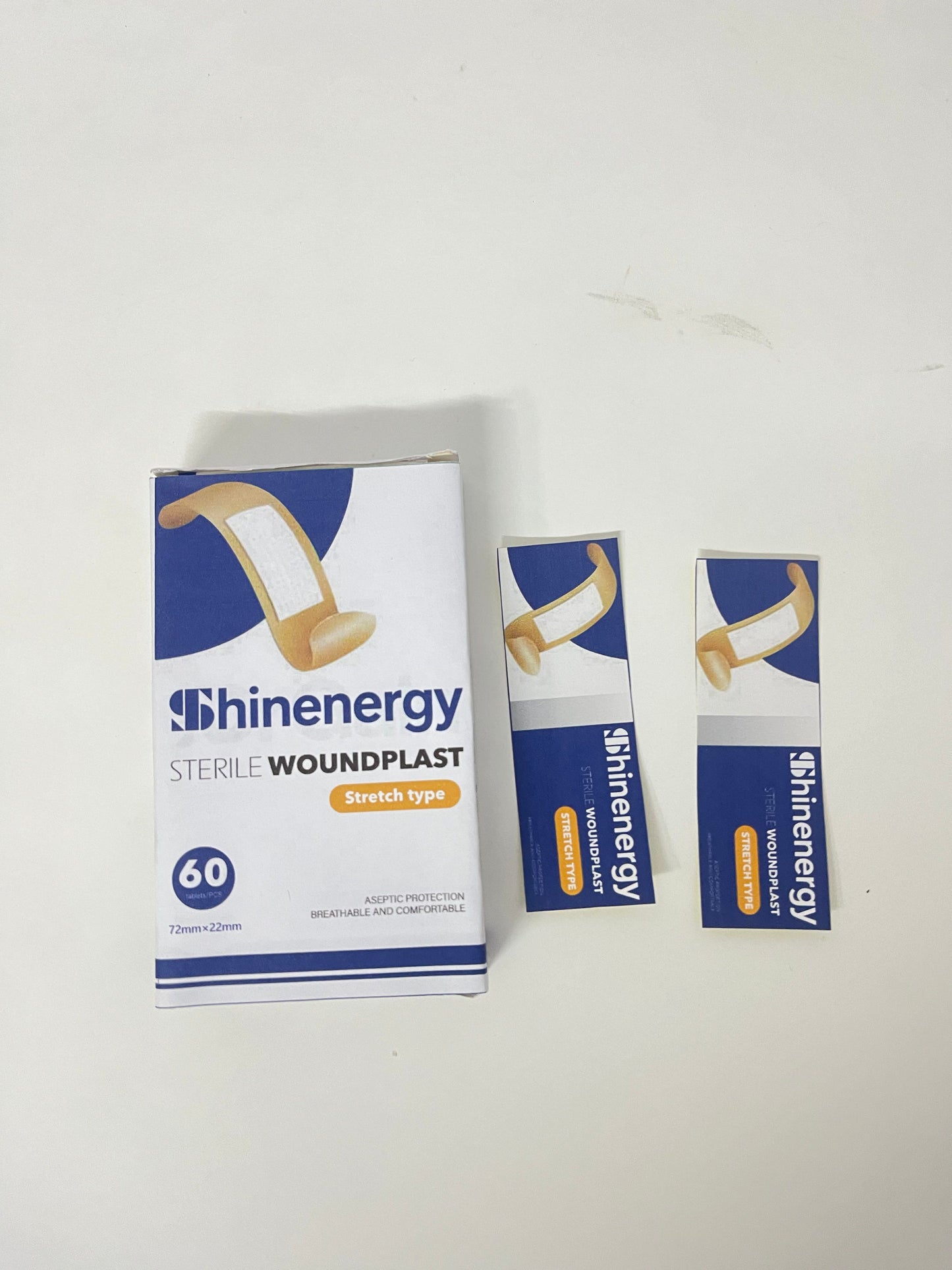 Shinenergy Stretch Sterile Adhesive Bandages: Reliable Protection for Daily Wounds