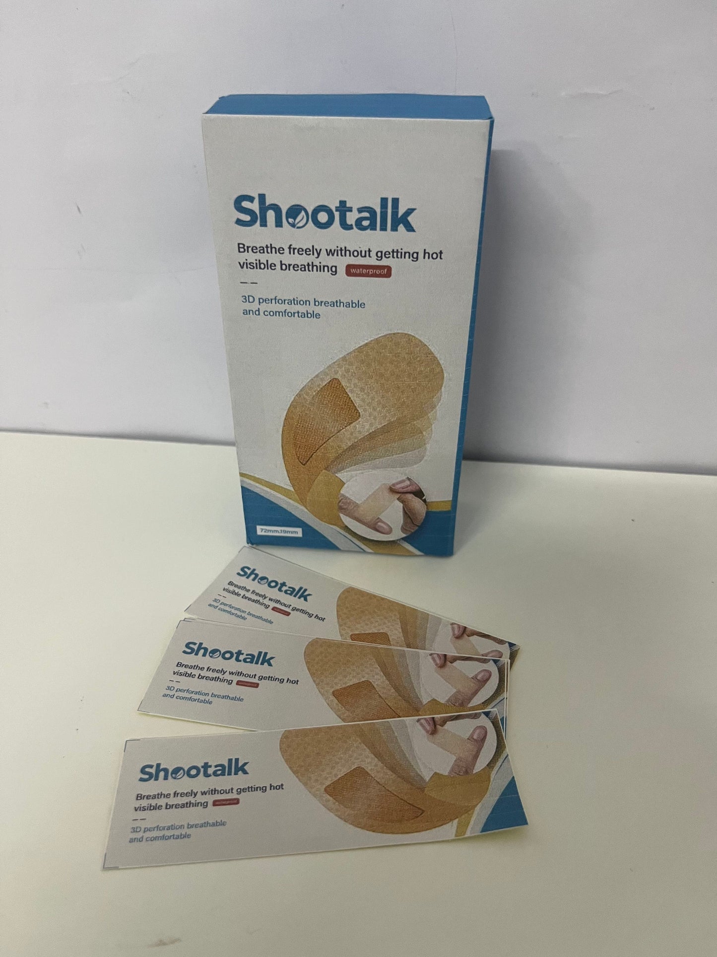 【Shootalk Adhesive bandages]——3D Perforated Waterproof Bandages - Flexible & Invisible Fit