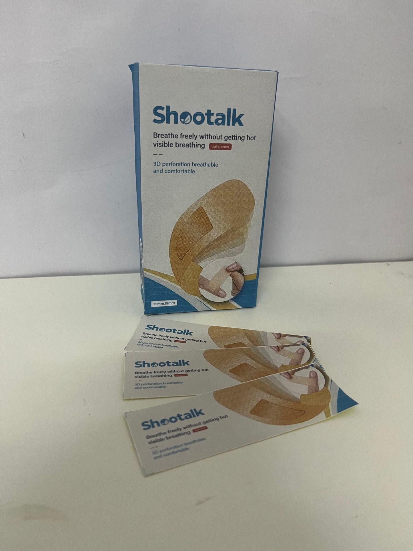 【Shootalk Adhesive bandages]——3D Perforated Waterproof Bandages - Flexible & Invisible Fit