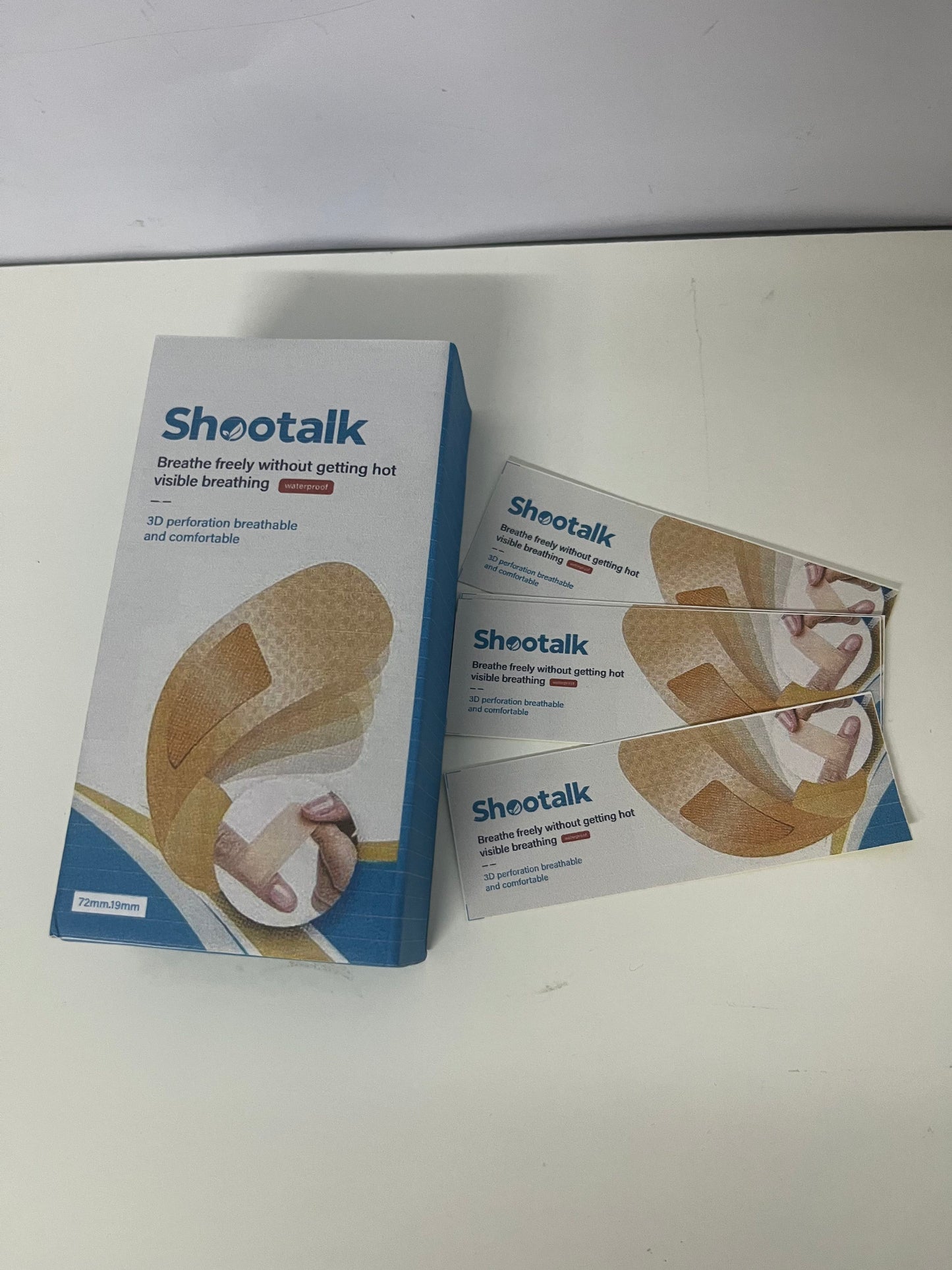 【Shootalk Adhesive bandages]——3D Perforated Waterproof Bandages - Flexible & Invisible Fit