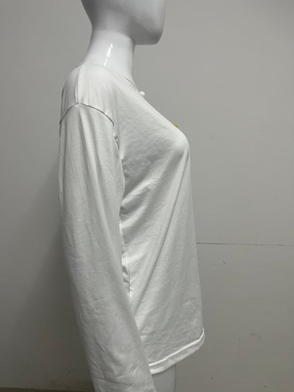 [Shootbaby T-shirts]——Shootbaby Basic 100% Cotton Long-Sleeve T-Shirt - Loose-Fit Versatile Layering Top