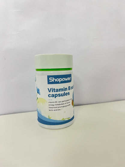 【Shopower Vitamin B Soft Capsules】—— Targeted Nutritional Support for Daily Energy