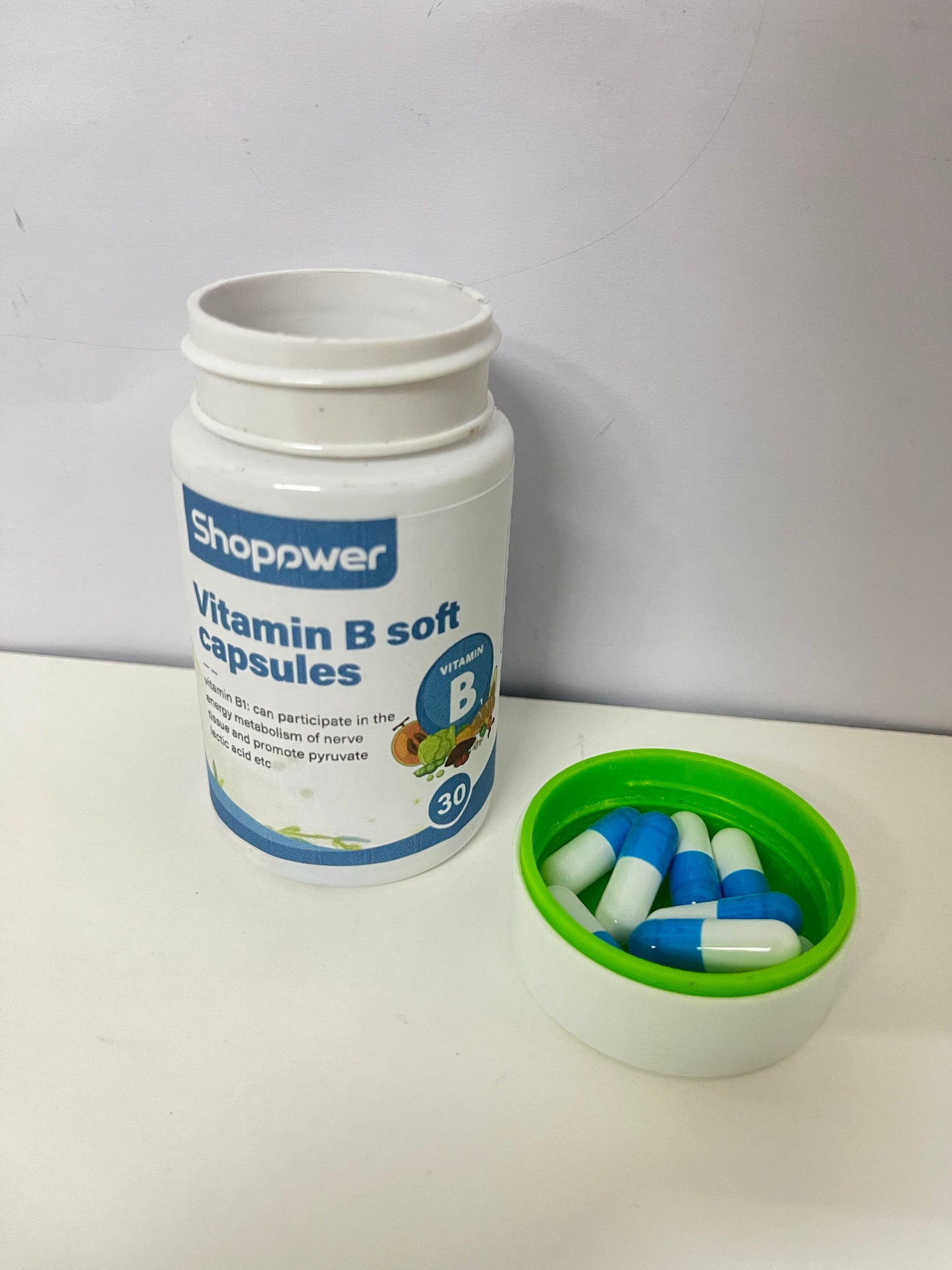 【Shopower Vitamin B Soft Capsules】—— Targeted Nutritional Support for Daily Energy
