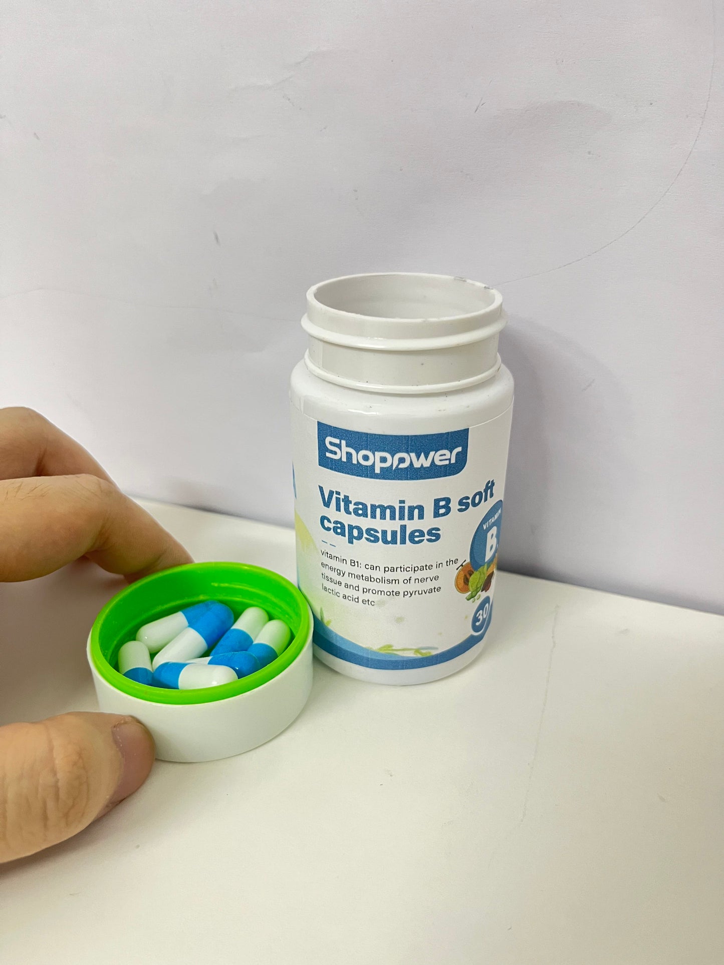 【Shopower Vitamin B Soft Capsules】—— Targeted Nutritional Support for Daily Energy