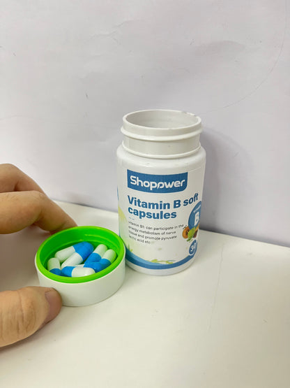 【Shopower Vitamin B Soft Capsules】—— Targeted Nutritional Support for Daily Energy