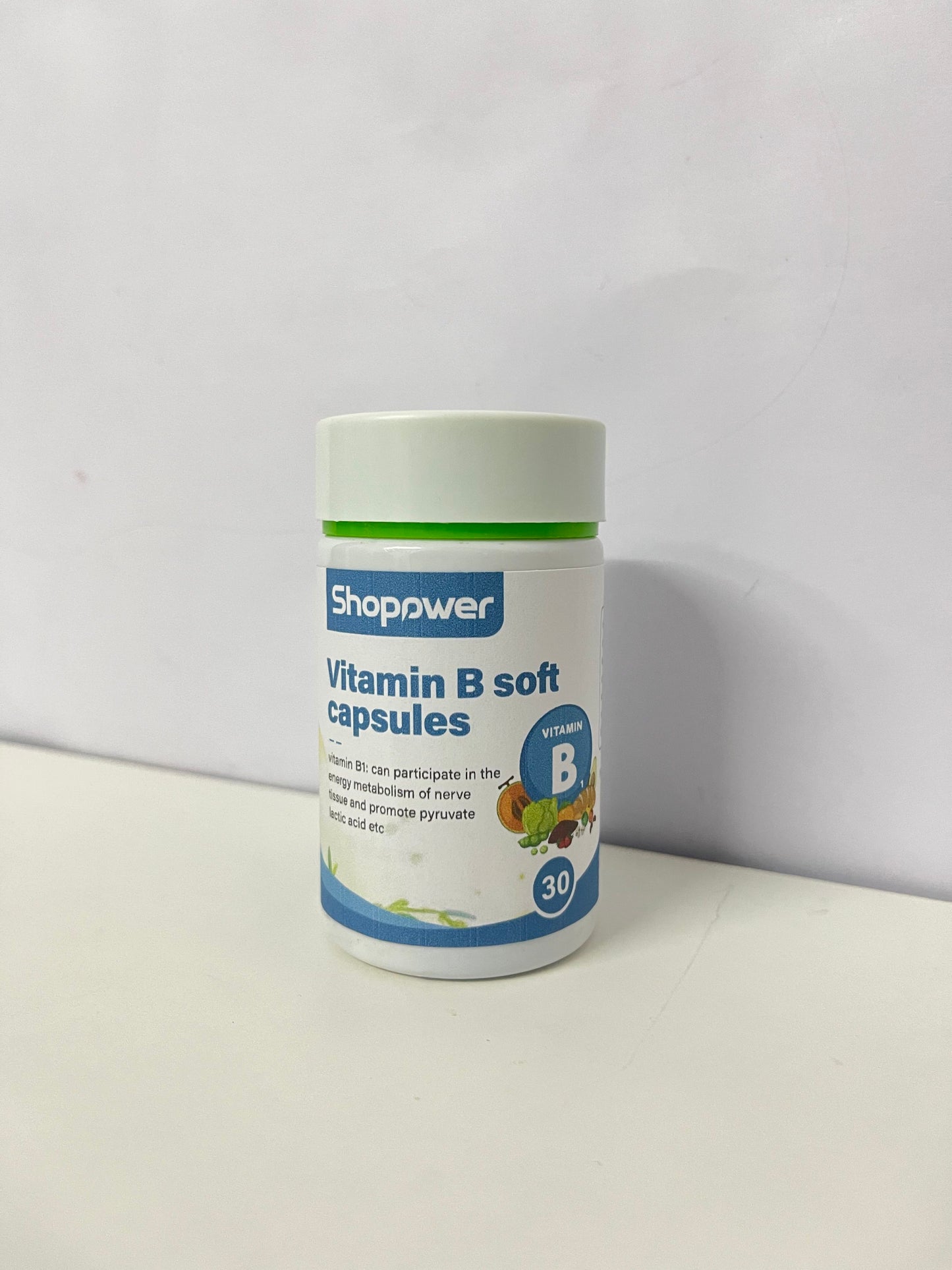 【Shopower Vitamin B Soft Capsules】—— Targeted Nutritional Support for Daily Energy
