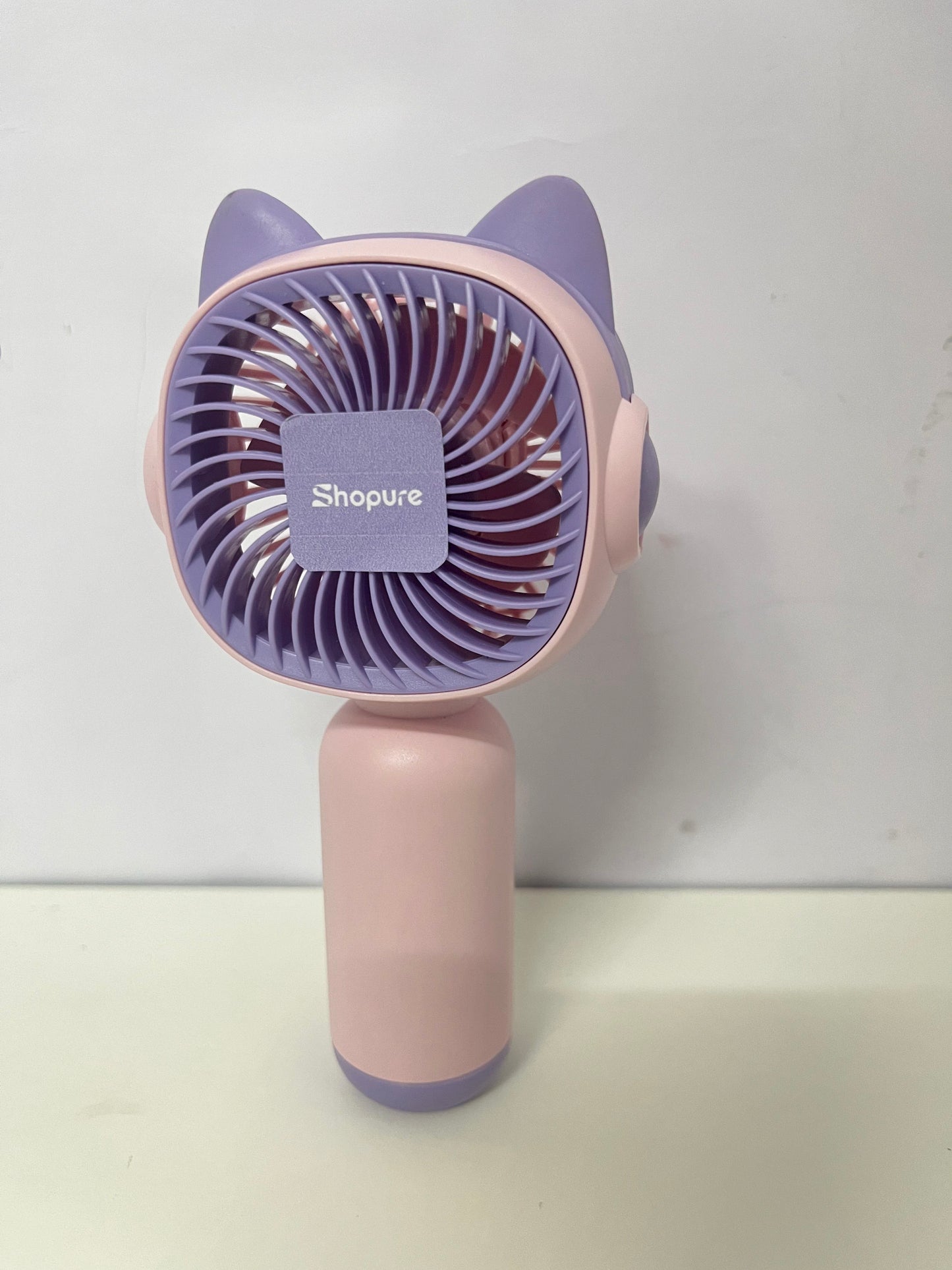 【Shopure Portable Handheld Electric Fan】—— Cute & Cool Companion for Summer Days