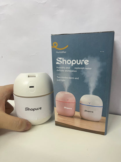 【Shopure Portable Dual-Mode Humidifier】—— Gentle Hydration for Cozy Spaces