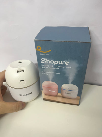 【Shopure Portable Dual-Mode Humidifier】—— Gentle Hydration for Cozy Spaces