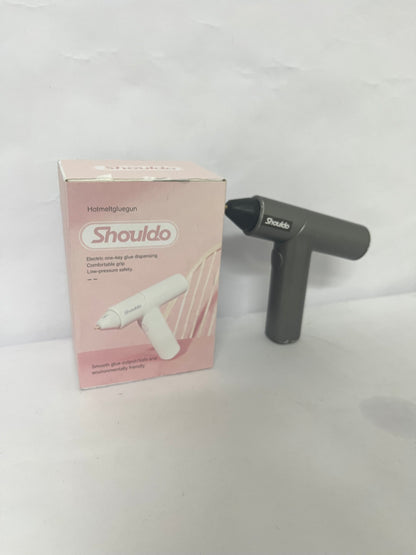 Shouldo Professional High-Temperature 220 Watt Heavy-Duty Full-Size Hot Glue Gun - Ideal for Industrial Applications, Construction, Package Sealing