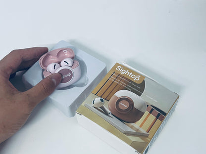 Sightop Retro-Style True Wireless Bluetooth Earbuds: Double Enjoyment of Appearance & Sound Quality