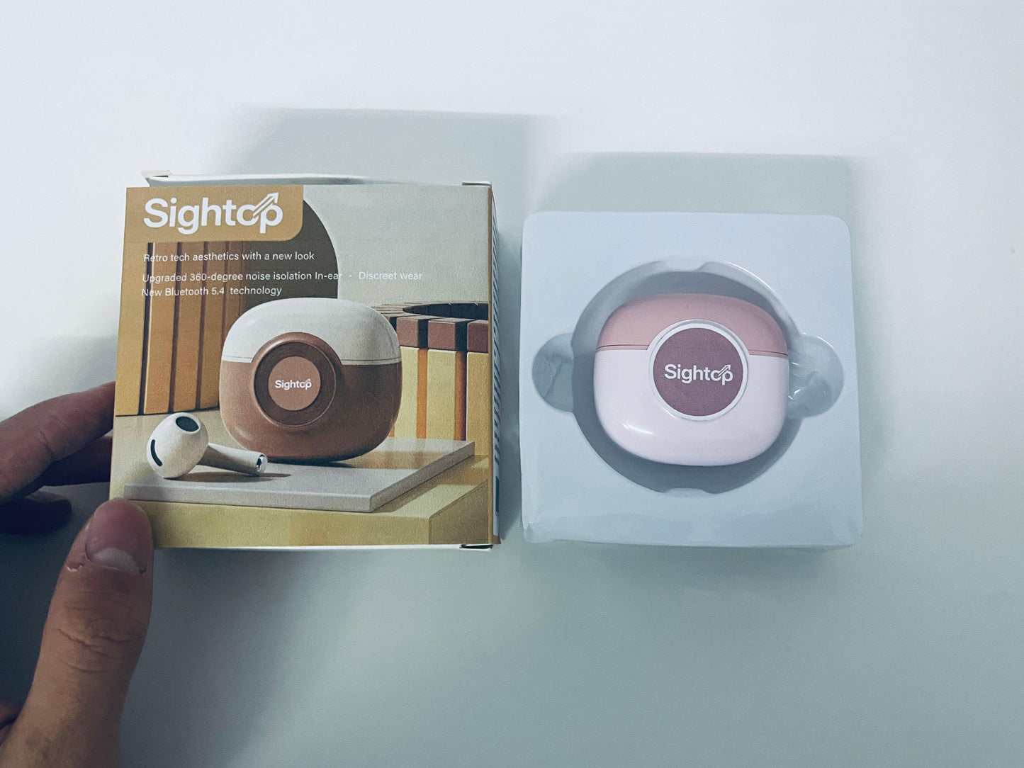 Sightop Retro-Style True Wireless Bluetooth Earbuds: Double Enjoyment of Appearance & Sound Quality