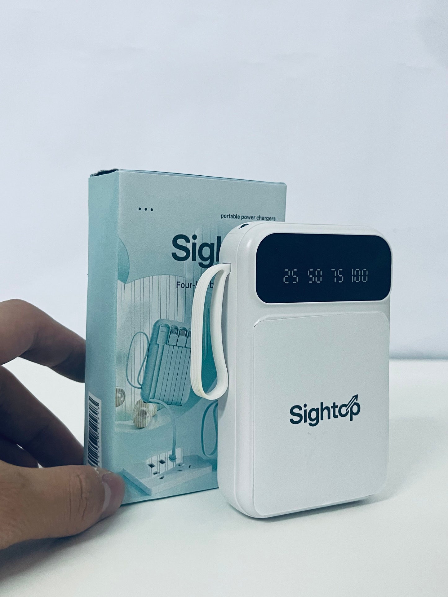Sightop 4-in-1 Portable Power Bank: Your All-Round Charging Companion