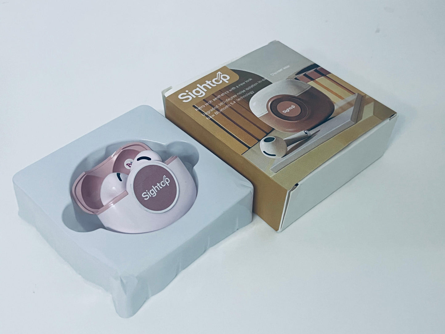 Sightop Retro-Style True Wireless Bluetooth Earbuds: Double Enjoyment of Appearance & Sound Quality