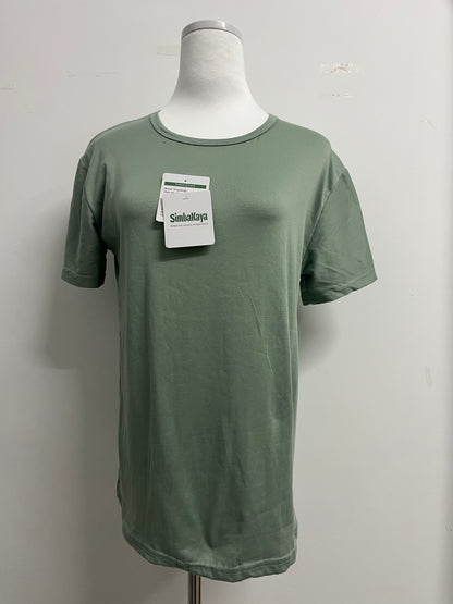 SimbaKaya Ice Silk Shirts for Men Short Sleeve Casual T-Shirt Men's Basic Tee Summer Quick Drying T-Shirt