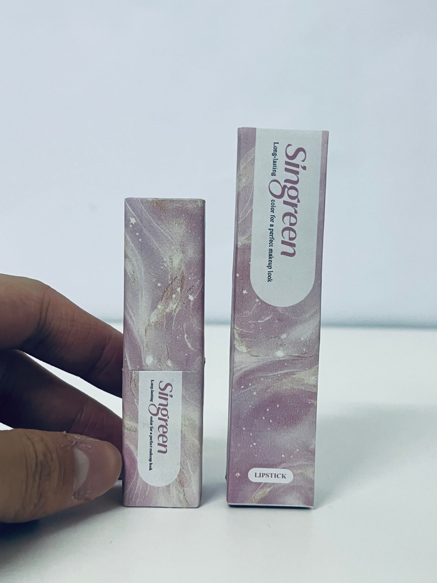 Singreen Temperature-Sensitive Color-Changing Black Lipstick - Long-Lasting Nourishing Lipstick