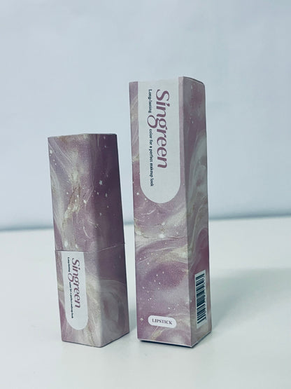 Singreen Temperature-Sensitive Color-Changing Black Lipstick - Long-Lasting Nourishing Lipstick
