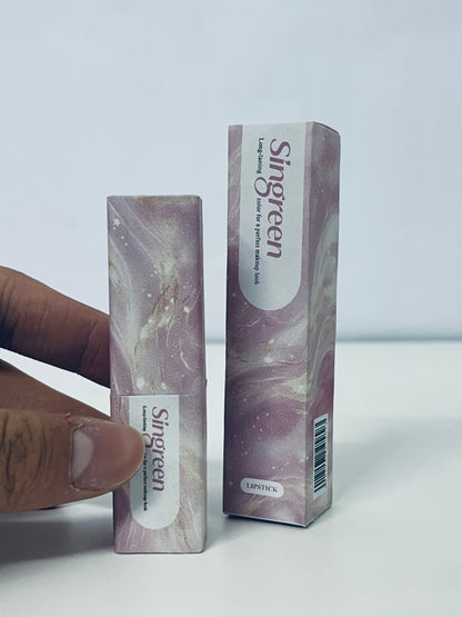Singreen Temperature-Sensitive Color-Changing Black Lipstick - Long-Lasting Nourishing Lipstick