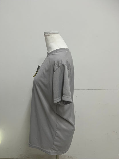 Sisterose T-Shirt - Gray Ribbed for Casual Modern Style