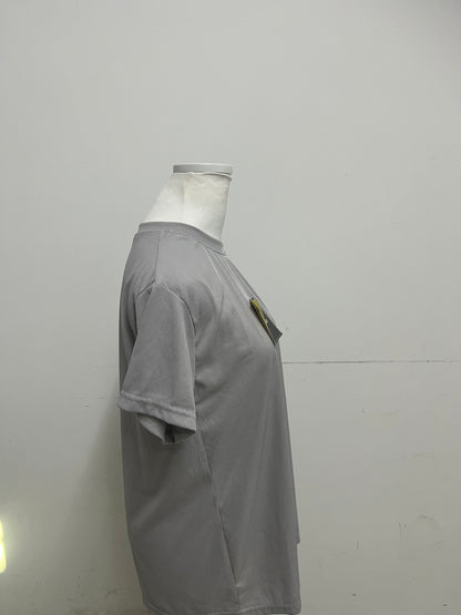 Sisterose T-Shirt - Gray Ribbed for Casual Modern Style