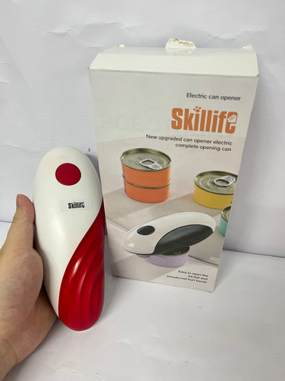 Skillife Electric Can Opener, New Upgraded Automatic Can Opener, Safe & Effortless, A Must-Have for Easy Kitchen Can Opening