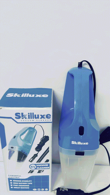 Skilluxe Electric vacuum cleaners Pet Hair Eraser Cordless Hand Vacuum, Lithium Ion, Home, Auto, and Pet Vacuum, Easy-Empty Dirt Bin, Upholstery Tool, Brush Tool, and Crevice Tool Included