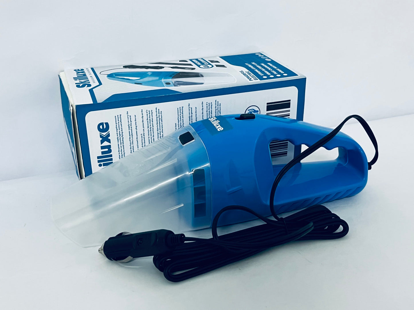 Skilluxe Electric vacuum cleaners Pet Hair Eraser Cordless Hand Vacuum, Lithium Ion, Home, Auto, and Pet Vacuum, Easy-Empty Dirt Bin, Upholstery Tool, Brush Tool, and Crevice Tool Included