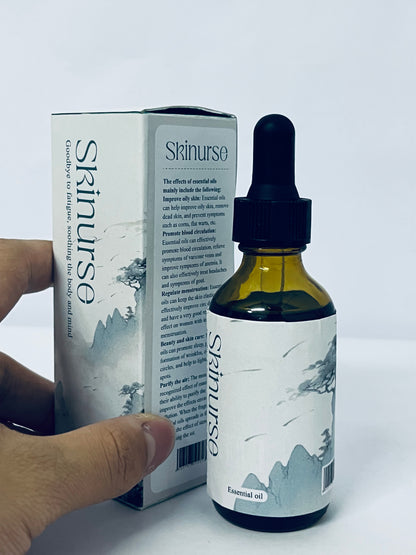 Skinurse 100% Pure! Peppermint Oil – Perfect For Aromatherapy Diffusers, Skin, Nail and Hair Care – Beauty DIY