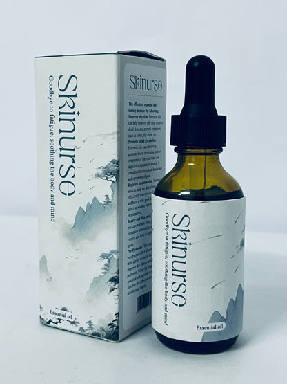 Skinurse 100% Pure! Peppermint Oil – Perfect For Aromatherapy Diffusers, Skin, Nail and Hair Care – Beauty DIY