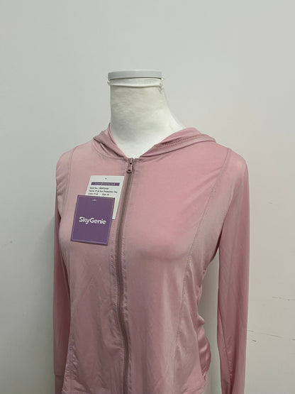 【SkyGenie Pink Sun Protection Athletic Shirt】—— Comfortable & Functional Activewear