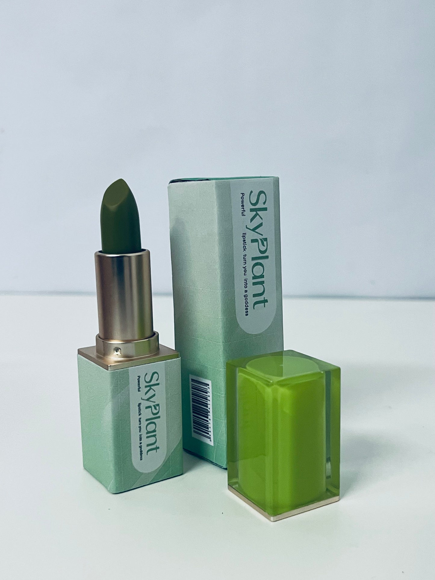 [SkyPlant Lipsticks]——SkyPlant Color-Changing Green Lipstick - Temperature-Activated Tinted Balm