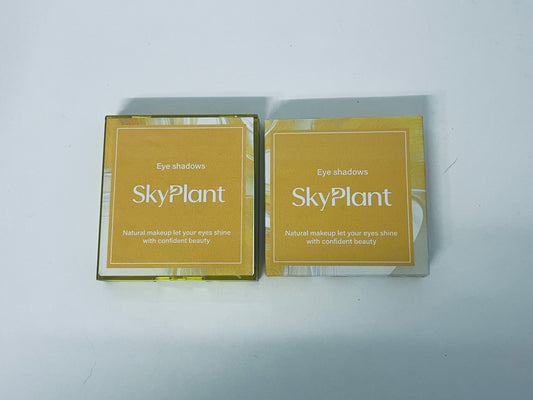 [SkyPlant Eye shadow]——SkyPlant Warm Earth Tone 6-Color Eyeshadow Palette - Versatile Matte & Shimmer Makeup Palette