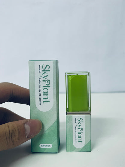 [SkyPlant Lipsticks]——SkyPlant Color-Changing Green Lipstick - Temperature-Activated Tinted Balm