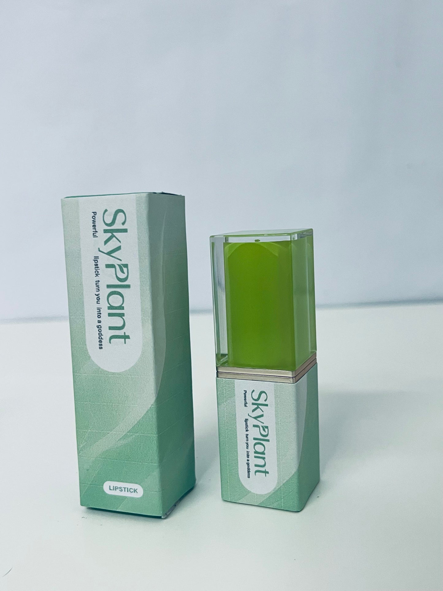 [SkyPlant Lipsticks]——SkyPlant Color-Changing Green Lipstick - Temperature-Activated Tinted Balm