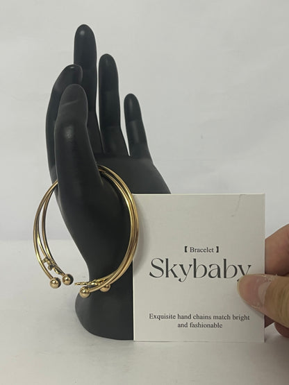 Skybaby Forever Love Knot Infinity Bangle Bracelets for Women  Adjustable Bangle Bracelet for Women