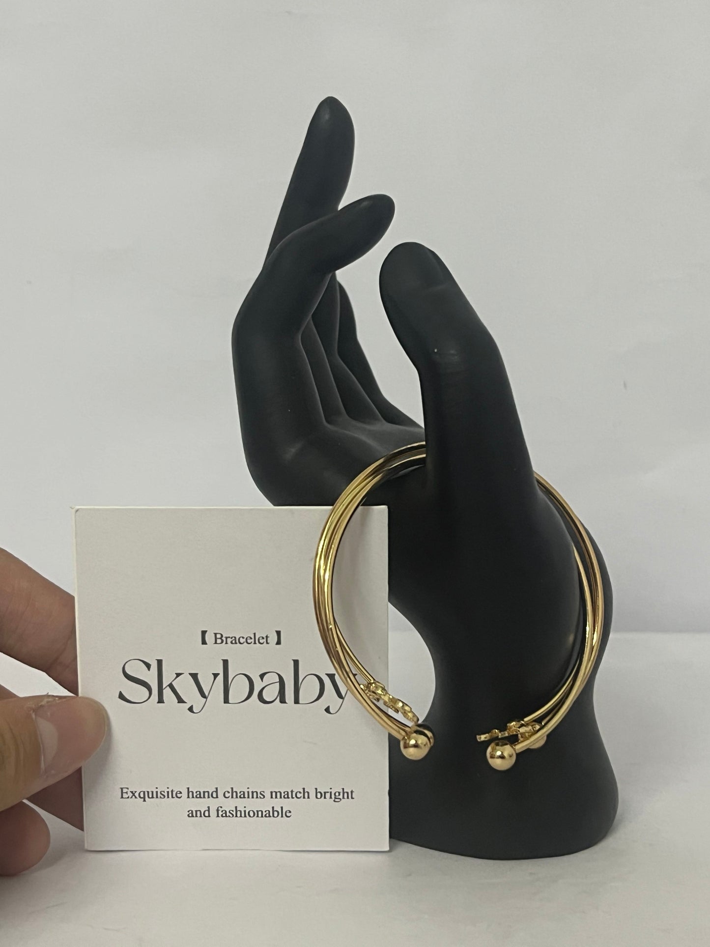 Skybaby Forever Love Knot Infinity Bangle Bracelets for Women  Adjustable Bangle Bracelet for Women