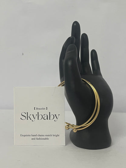 Skybaby Forever Love Knot Infinity Bangle Bracelets for Women  Adjustable Bangle Bracelet for Women