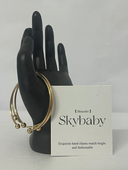 Skybaby Forever Love Knot Infinity Bangle Bracelets for Women  Adjustable Bangle Bracelet for Women