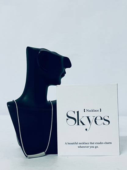 Skyes New Unisex Popular 925 Sterling Silver Sparkling Eggplant Necklace For Women Fine Jewelry Wedding Party Birthday Gift Decoration Luxury With You Accessories Trendy Best For Women And Men