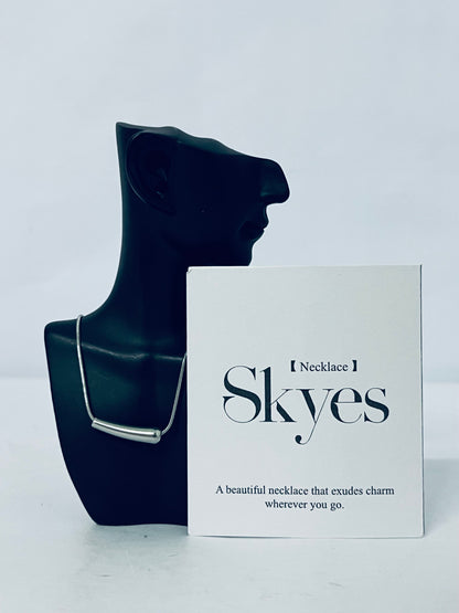 Skyes New Unisex Popular 925 Sterling Silver Sparkling Eggplant Necklace For Women Fine Jewelry Wedding Party Birthday Gift Decoration Luxury With You Accessories Trendy Best For Women And Men