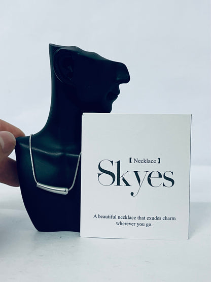 Skyes New Unisex Popular 925 Sterling Silver Sparkling Eggplant Necklace For Women Fine Jewelry Wedding Party Birthday Gift Decoration Luxury With You Accessories Trendy Best For Women And Men