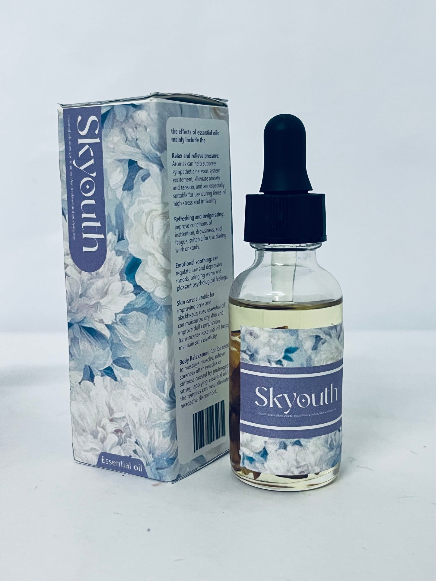 Skyouth Natural Hair Growth Oil for Women infused with 10 Premium Botanic Oils plus Organic Rosemary Oil for Hair Growth | Salon-Grade Volumizing & Nourishment | Non-GMO Verified | 30-Day Supply