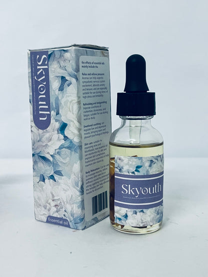 Skyouth Natural Hair Growth Oil for Women infused with 10 Premium Botanic Oils plus Organic Rosemary Oil for Hair Growth | Salon-Grade Volumizing & Nourishment | Non-GMO Verified | 30-Day Supply