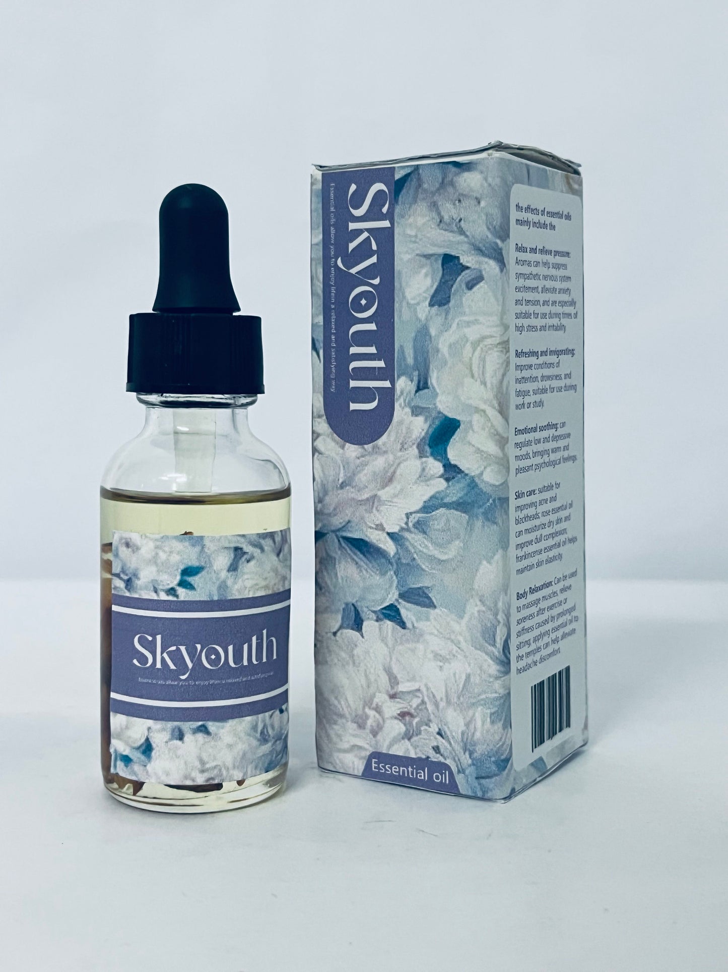 Skyouth Natural Hair Growth Oil for Women infused with 10 Premium Botanic Oils plus Organic Rosemary Oil for Hair Growth | Salon-Grade Volumizing & Nourishment | Non-GMO Verified | 30-Day Supply