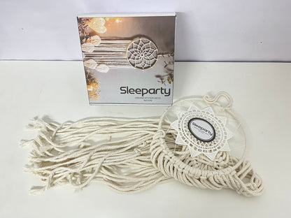 【Sleeparty Macramé Dream Catcher】—— Boho-Chic Decor for Cozy Spaces