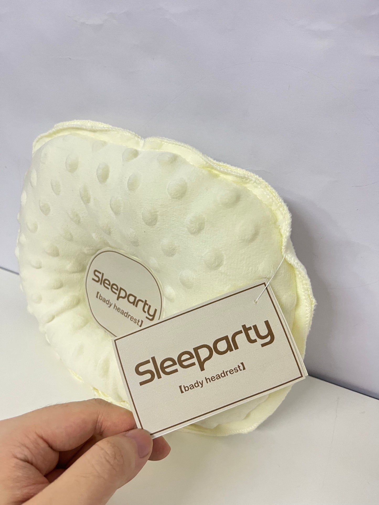 【Sleeparty Creamy Bubble-Textured Body Headrest Pillow】—— Cozy Support for Relaxation