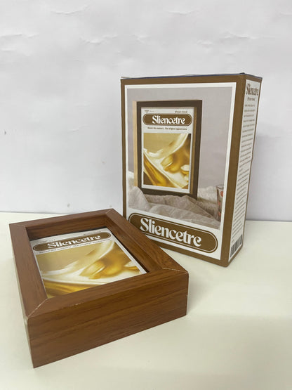 [Sliencetre Picture frames]——Vintage Wood Grain Photo Frame - Tabletop Display Frame
