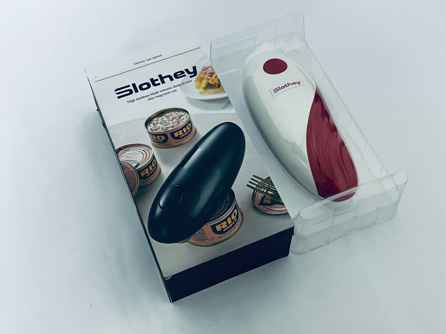 Slothey Electric Can Opener,Automatic Can Openers with Smooth Edge Hands Free Can Opener Fits for Almost All Can Sizes
